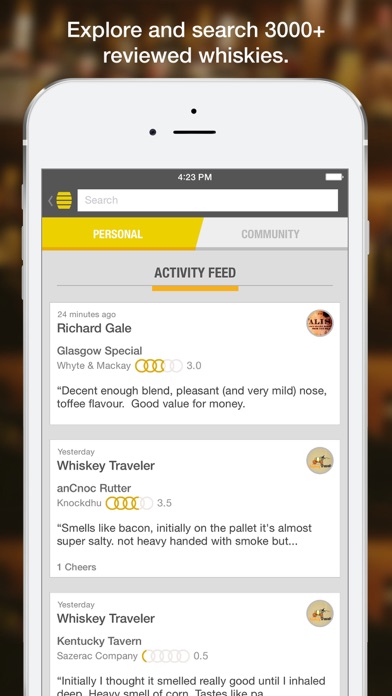 How to cancel & delete Barreled: The Social World of Whiskey Reviews from iphone & ipad 1