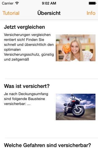 Motorradversicherung - Ratgeber und Vergleich screenshot 2