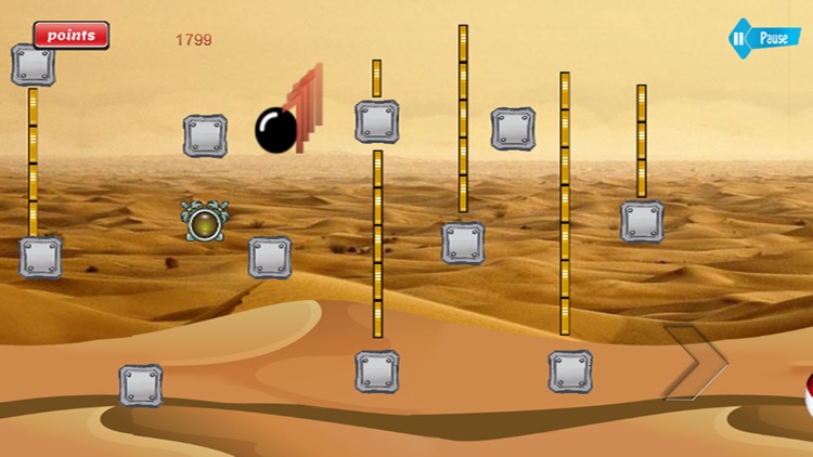 Bouncy Ball Sticky Jump screenshot-4