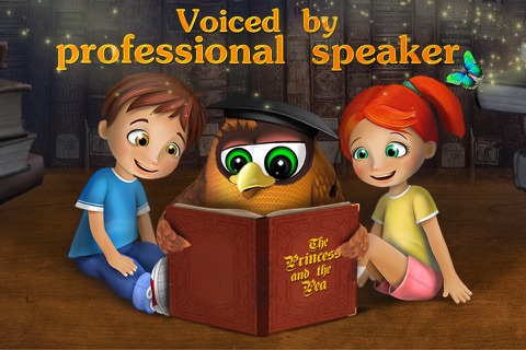 The Princess and the Pea - preschool & kindergarten fairy tales book for kids Free screenshot 4