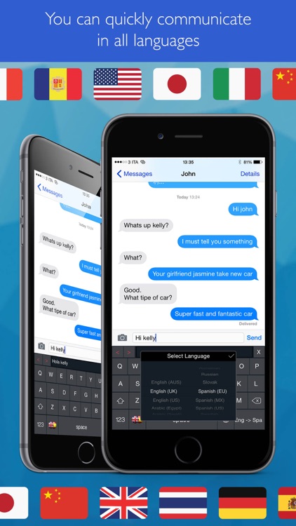 Keyboard Translator Pro ( your text translator to/from English, Spanish etc ... ) screenshot-3