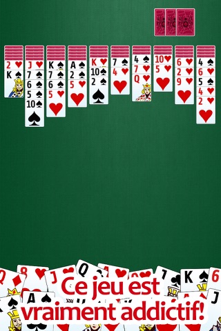 Spider solitaire: classic game screenshot 2