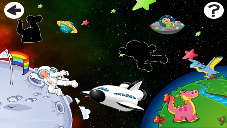 Alien-s Lost in Space with Robot-er, Dino-saur and Star-s In Fun-ny Kid-s Game-s