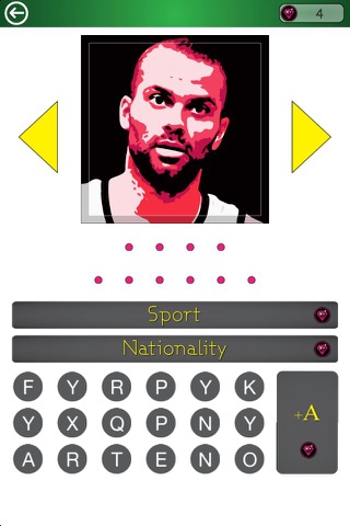 Famous Athletes Popart Quiz screenshot 3