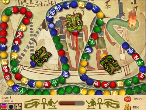 Marble Blast of Egypt на iPad