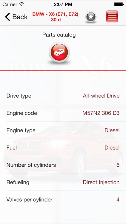 AutoParts BMW X6 screenshot-4