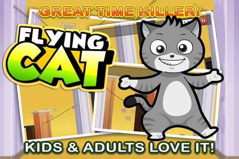 Flying Tom-Cat - Cool Virtual Jump And Run Adventure For Boys And Girls FREE screenshot 3