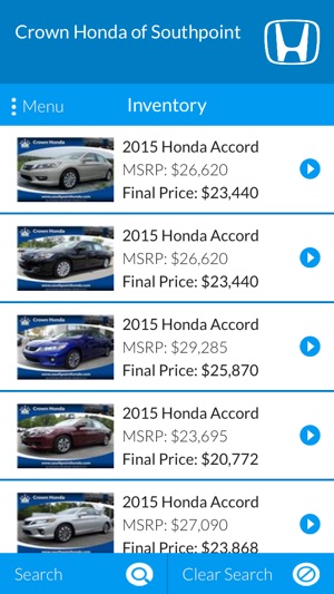 Crown Honda of Southpoint