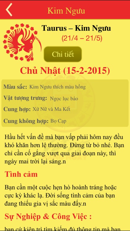 Tử vi số mệnh mỗi ngày