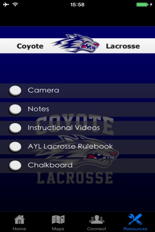 Coyotes Lacrosse screenshot 3