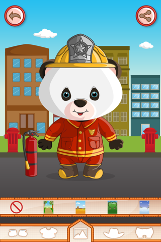 Dress up Buddies Free - Professions dressing game for Kids and Toddlers screenshot 4