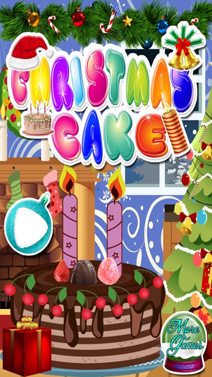 Christmas Cake Maker Salon Cooking Game