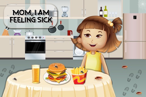 Sick Baby Care - A little doctor first aid salon & baby hospital care game screenshot 4