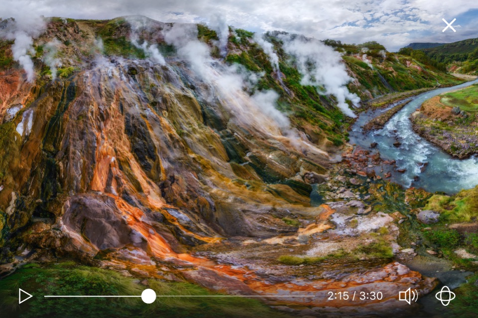 Geysers 360° screenshot 3