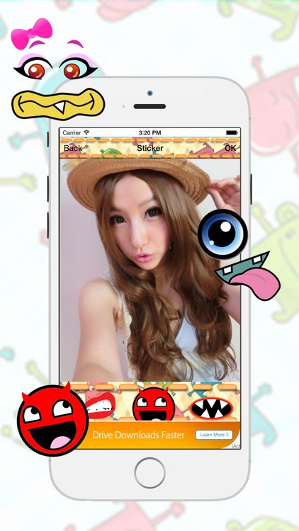 MonsTer Face : Fun Photo Sticker