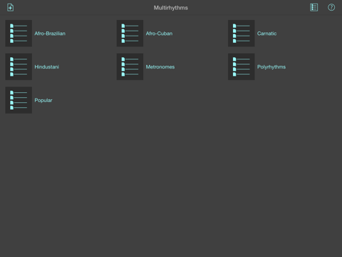 Multirhythms Rhythm Trainer Multirhythms Rhythm Trainer