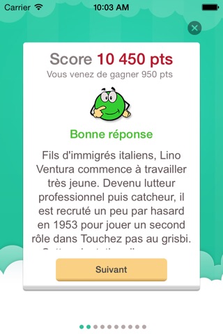 Quizz Histoire Eco screenshot 2