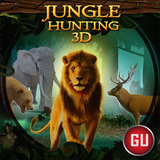 Jungle Attack Sniper Hunting : 3D Safari Animal Shooting Game Icon