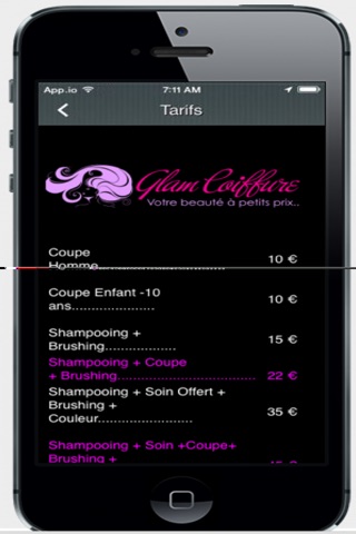 glamcoiffure screenshot 3