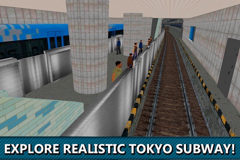 Tokyo Subway Train Simulator 3D screenshot 2