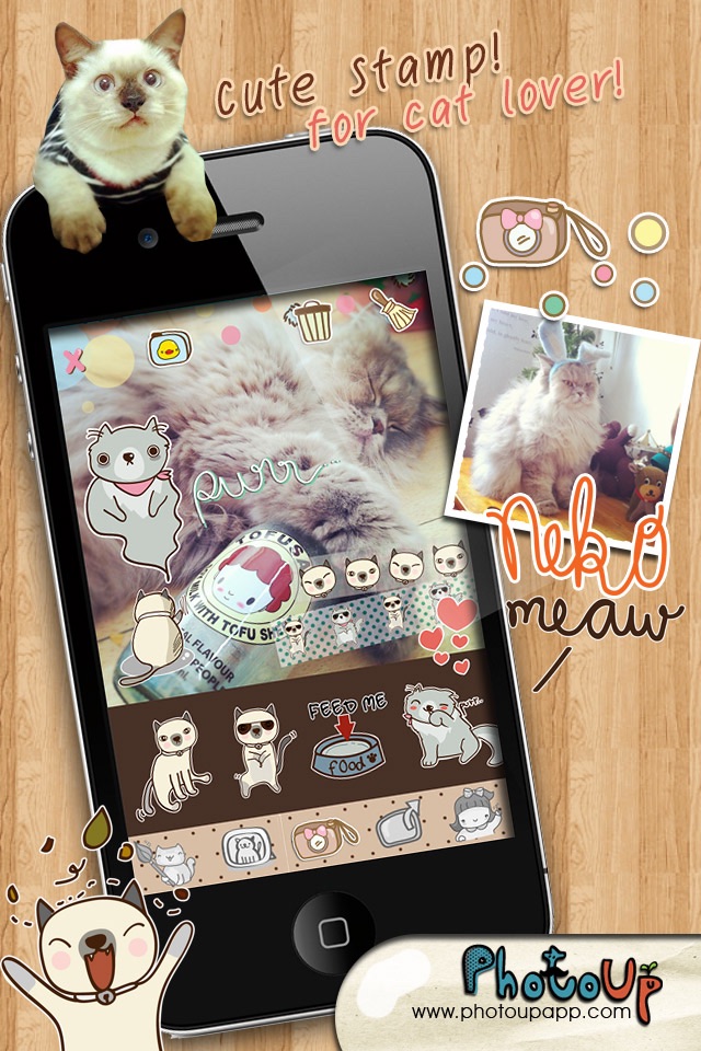 RibbonCamera  by PhotoUp - Cute Stamps Frame Filter photo decoration app screenshot 3