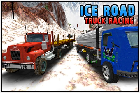 Ice Road Truck Racing ( Best Truckers Race game for Holidays in winter season ) screenshot 4