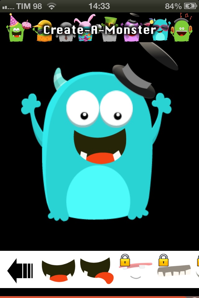 Create-A-Monster - Create cool Monsters! Have fun with your kids! screenshot 4