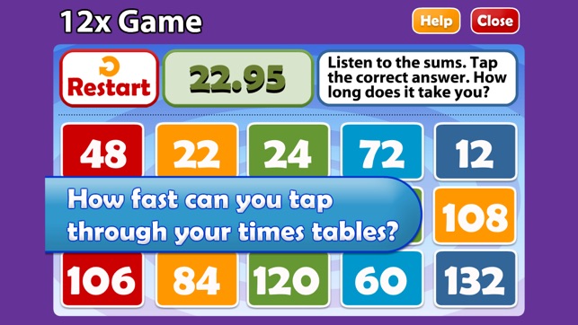 Math Songs: Times Tables 7x - 12x(圖4)-速報App