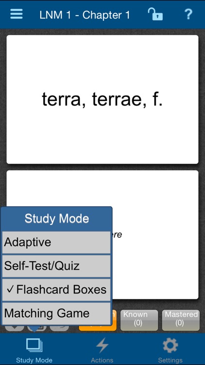 Latin for the New Millennium Level 1 Vocabulary Flashcards