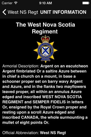 West Nova Scotia Regiment screenshot 2