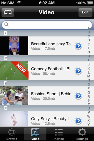 Video Manager lite screenshot 2