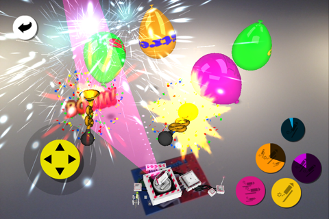 Tischfeuerwerk 2: Balloon Attack screenshot 2