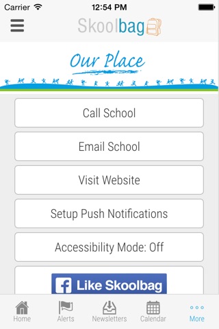 Our Place Education Services - Skoolbag screenshot 4