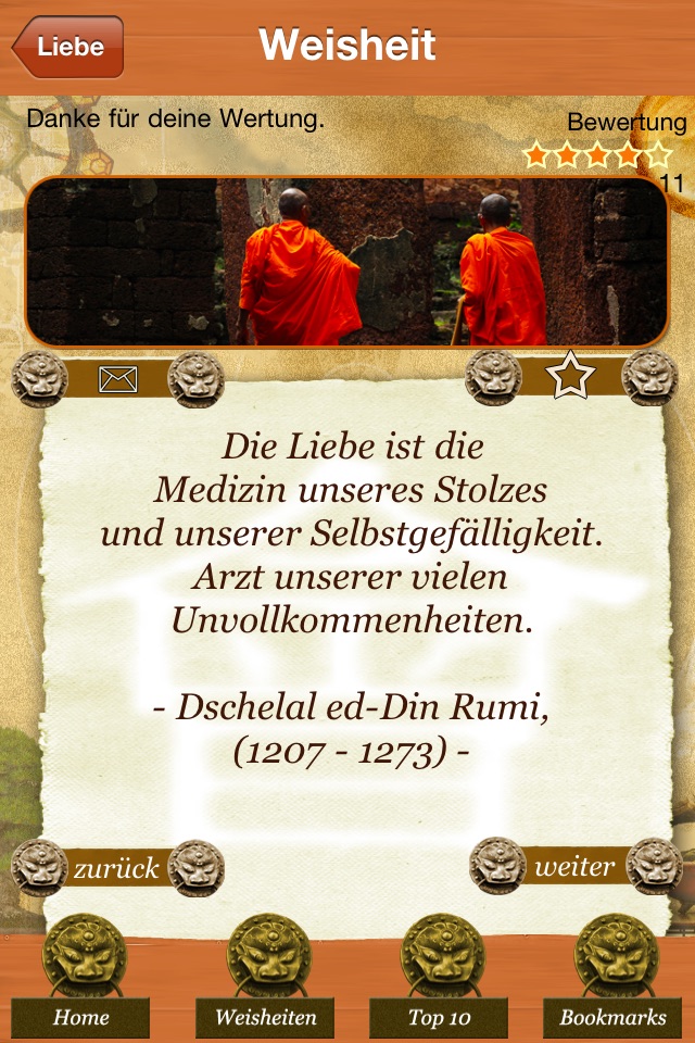1500 Weisheiten Leben & Glück screenshot 3
