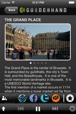 Brussels GUIDE@HAND screenshot 4