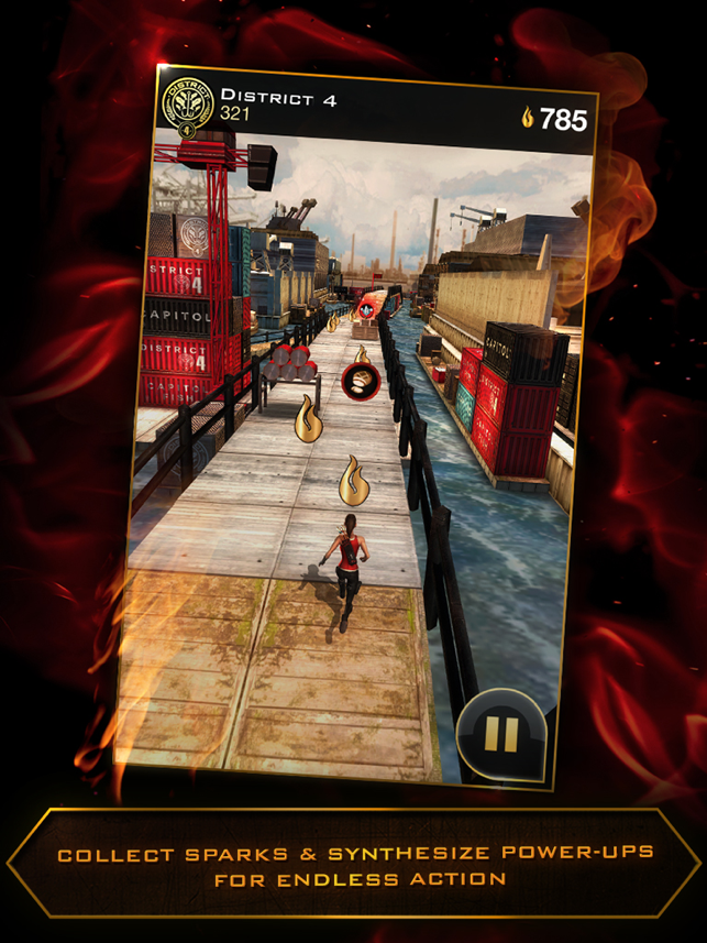 ‎Hunger Games: Catching Fire - Panem Run Screenshot