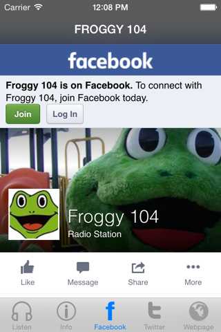 Froggy 104 FM screenshot 3