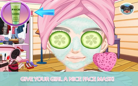 Top Model Makeover - Feel like a superstar in the Spa and Make up salon in this game screenshot 4