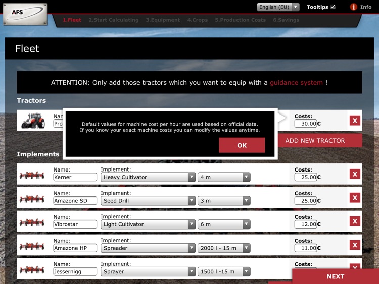 AFS Calculator - Case IH screenshot-4