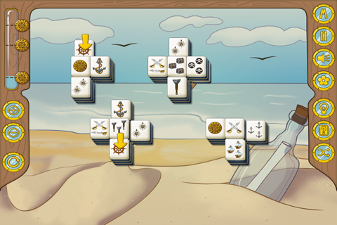 Pirate Mahjong Free screenshot 4