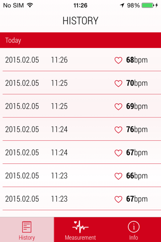 Heart Rate Monitoring screenshot 4