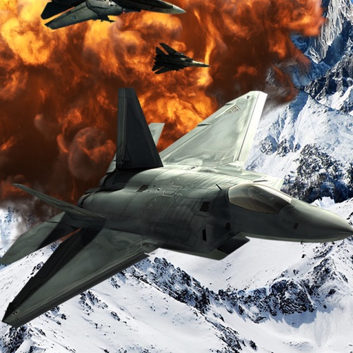 Alpine Jet Fighter - Metal Storm Flight and Gunship Combat Among Us HD Free iOS App