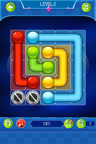 Lines Link Blocked: A Free Puzzle Game About Linking, the Best, Cool, Fun & Trivia Games. screenshot 2