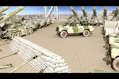 Extreme Army Humvee Parking 3D - Real Combat Truck Tank Driving Simulator Game screenshot 2