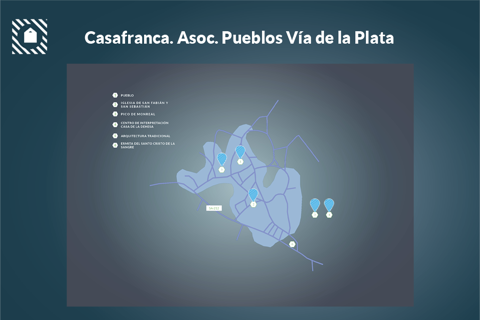 Casafranca. Pueblos de la Vía de la Plata screenshot 2