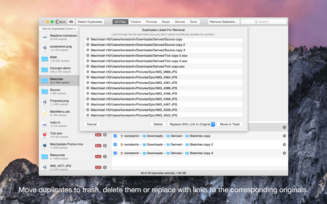 ‎Singlemizer: The Duplicate Finder Screenshot