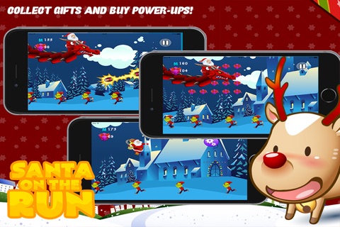 Santa on the Run Pro: The Impossible Christmas Mission Game screenshot 2