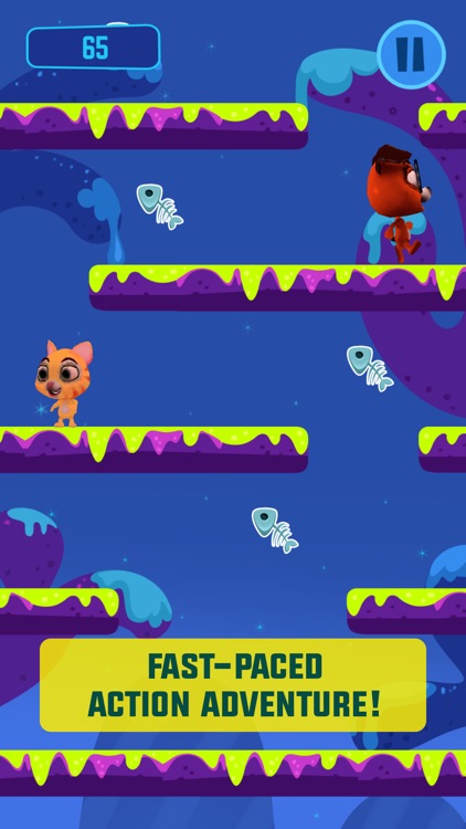 Tiny Cat Jumping Game – Dog Escape Platform Jump - Fun Maze Running screenshot-3