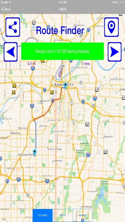 Kansas-CampGrounds with GPS & Route Finder