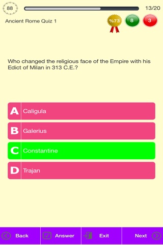 History of Ancient Rome Quiz screenshot 3